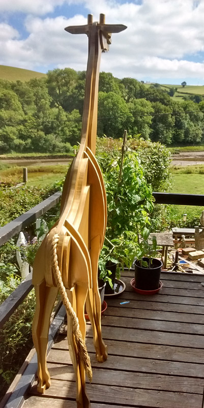 Giraffe rear